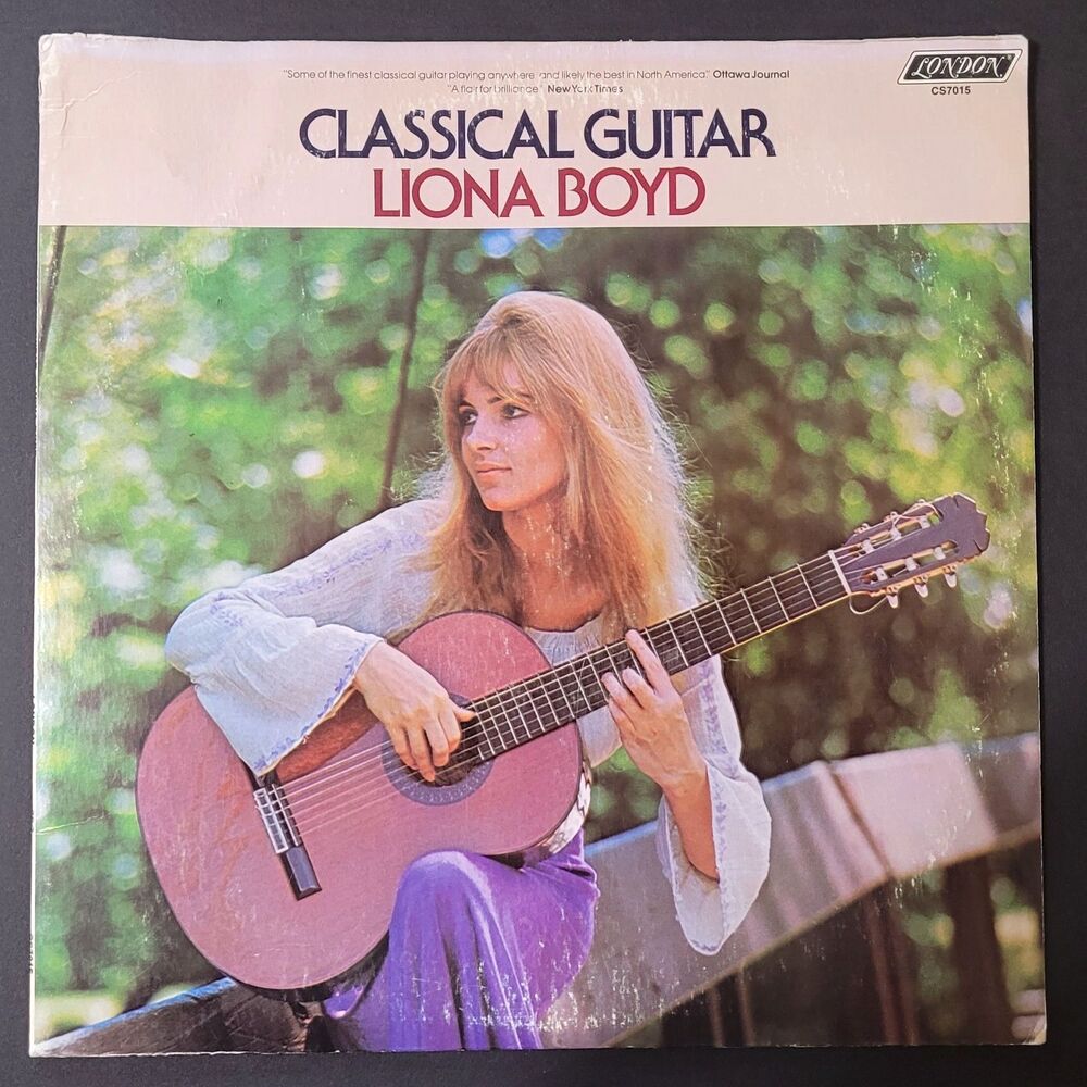 Liona Boyd LP - Classical Guitar - London CS 70015 VG-/VG '74